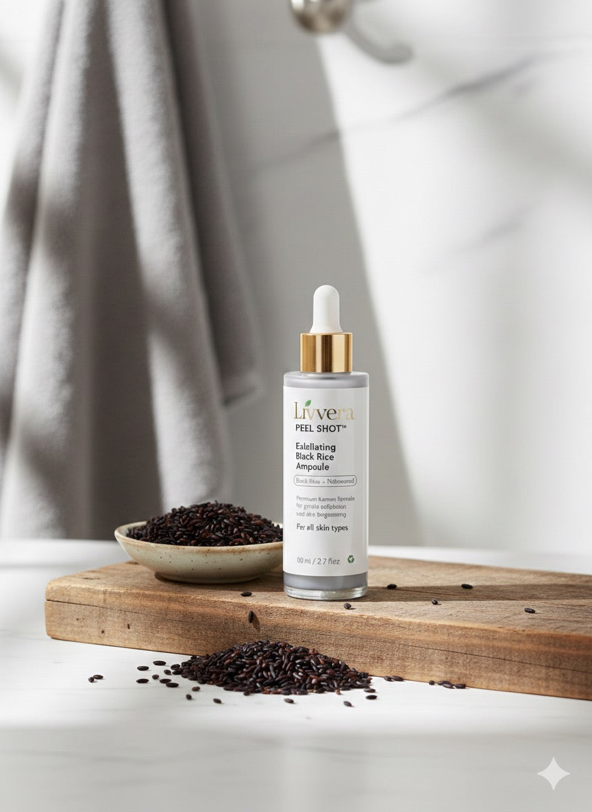 LIVVERA Black Rice Peel Shot — Deep Detox & Renewal