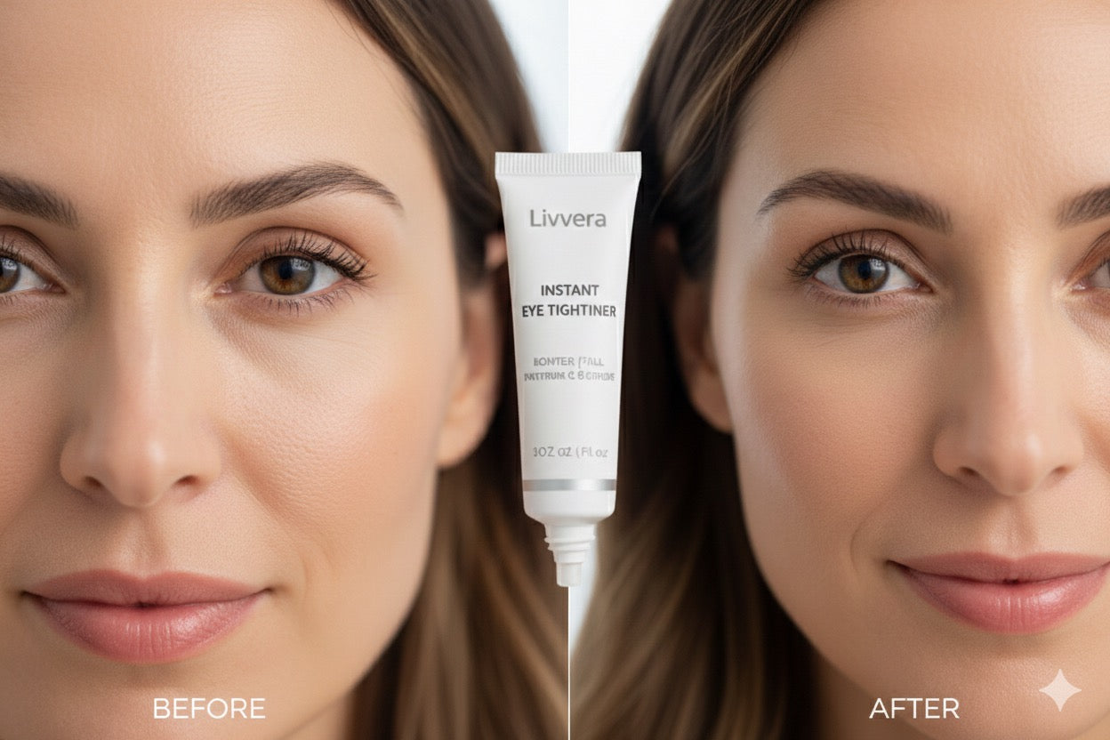 Livvera Instant Eye Tightener — Lifting & Smoothing Serum (30ml)