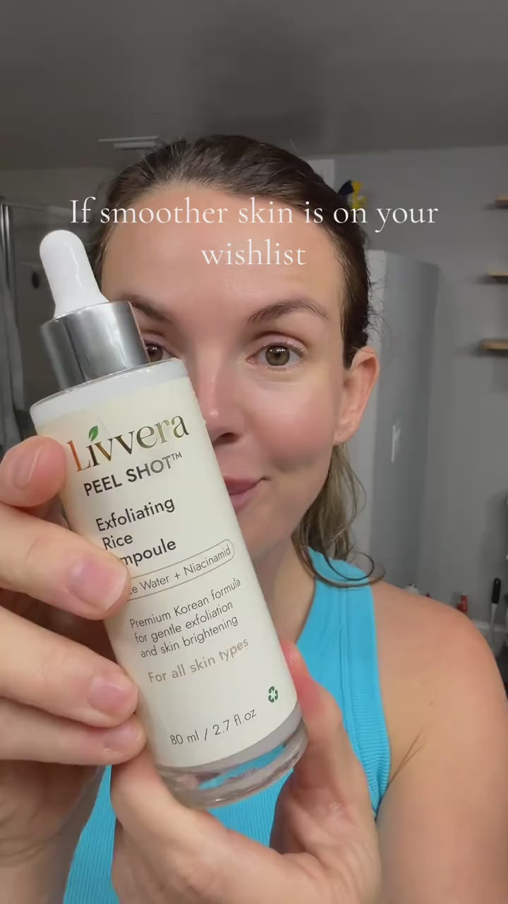 White Rice Peel Shot – Gentle Exfoliating Serum